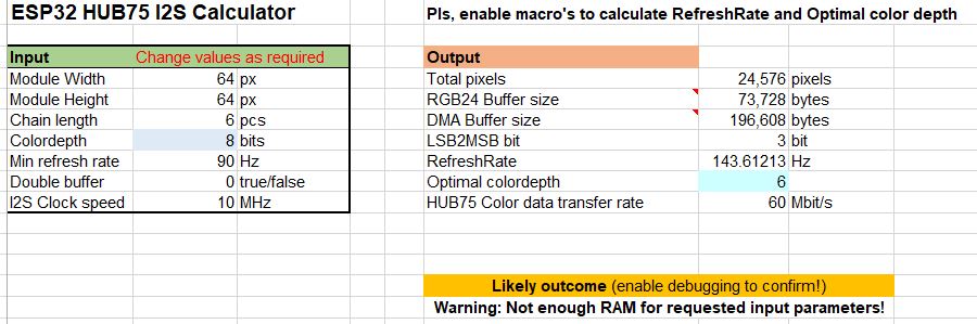 Memory Calculator